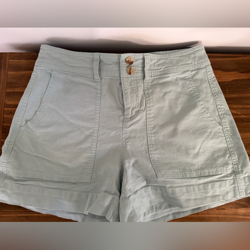 a new day Mint Green High-Waist Shorts 6
